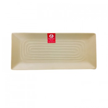 Pv215-12 Đĩa Chữ Nhật Nhám 12 inch  (Nâu Đá) - Spw