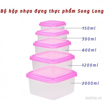 Bộ Hộp Thực phẩm 3 - 2812 - SL