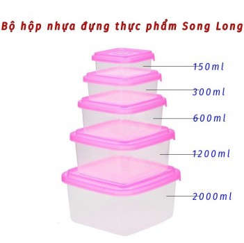 Bộ Hộp Thực phẩm 4 - 2812 - SL