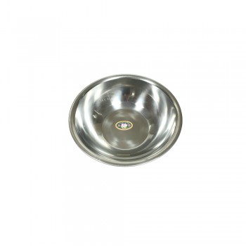 Chậu Inox Bầu Đáy Rộng 24 - T.Tuyền - SG