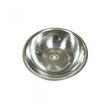 Chậu Inox Bầu Đáy Rộng 36 - T.Tuyền - SG