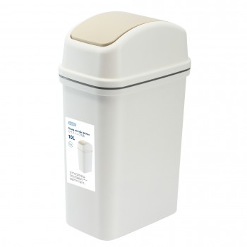 Thùng rác nắp lật Hiro 10L Có Lõi - Inochi