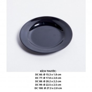 Dĩa Dc 77 - Dc77 - Màu Đen - FTC