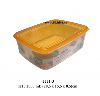 Hộp Thực Phẩm - 2221 - 3 - SL