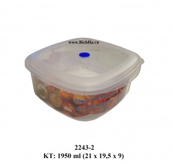 Hộp Thực Phẩm - 2243-2 - SL