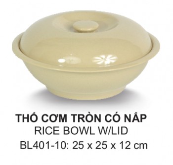 SET BL401-10 Thố Cơm 10 (Nâu Đá) -  SPW