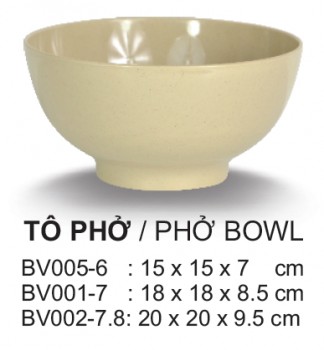BV001-7 Tô Phở 7 (Nâu Đá) -  SPW