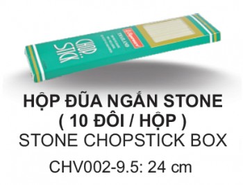 CHV002-9.5 Đũa Ngắn (Nâu Đá) -  SPW