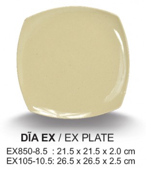 EX105-10.5 Dĩa EX 10.5 (Nâu Đá) -  SPW