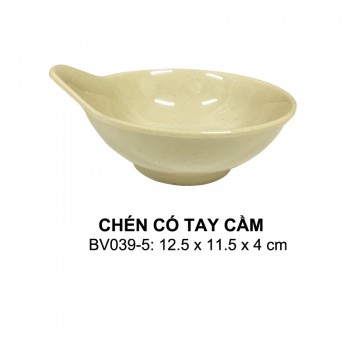 BV039-5 Chén có tay cầm 5 (Nâu Đá) - SPW