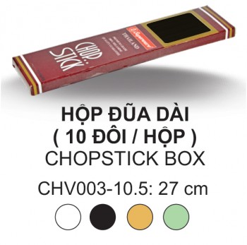 CHV003-10.5 Hộp đũa 10.5 (White) - SPW CHV003-10.5 Hộp đũa 10.5 (White) - SPW