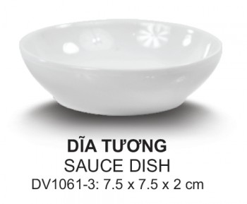 D110-3/Dv1061 Dĩa Tương Nông 3 (Trắng Trơn) - Spw D110-3/Dv1061 Dĩa Tương Nông 3 (Trắng Trơn) - Spw
