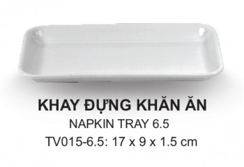 TV015-6.5 Khay khăn mặt 6.5 (White) - SPW