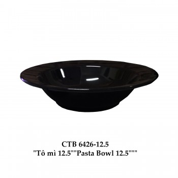 CTB6426-12.5 Dĩa Pasta Sâu 12.5 (Đen) -  ET
