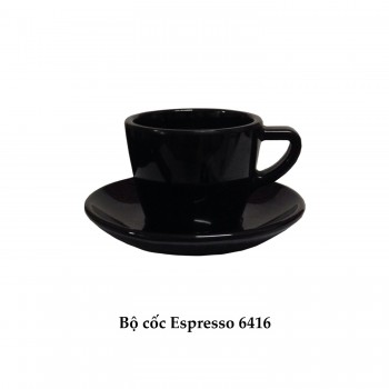 CTP6416-4.5 Dĩa Lót Ly Espresso 3 (Đen) -  ET