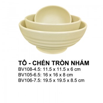 BV105-6.5 Tô tròn nhám 6.5