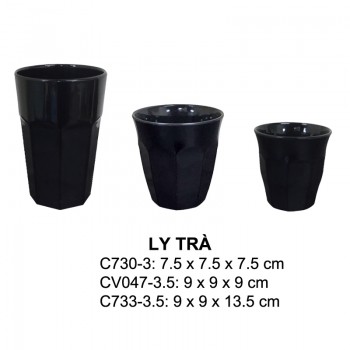 CV047-3.5 Ly trà đá trung 3 (Black) - SPW