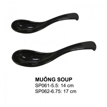SP061-5.5 Muỗng súp ngắn 5.5 (Black) - SPW