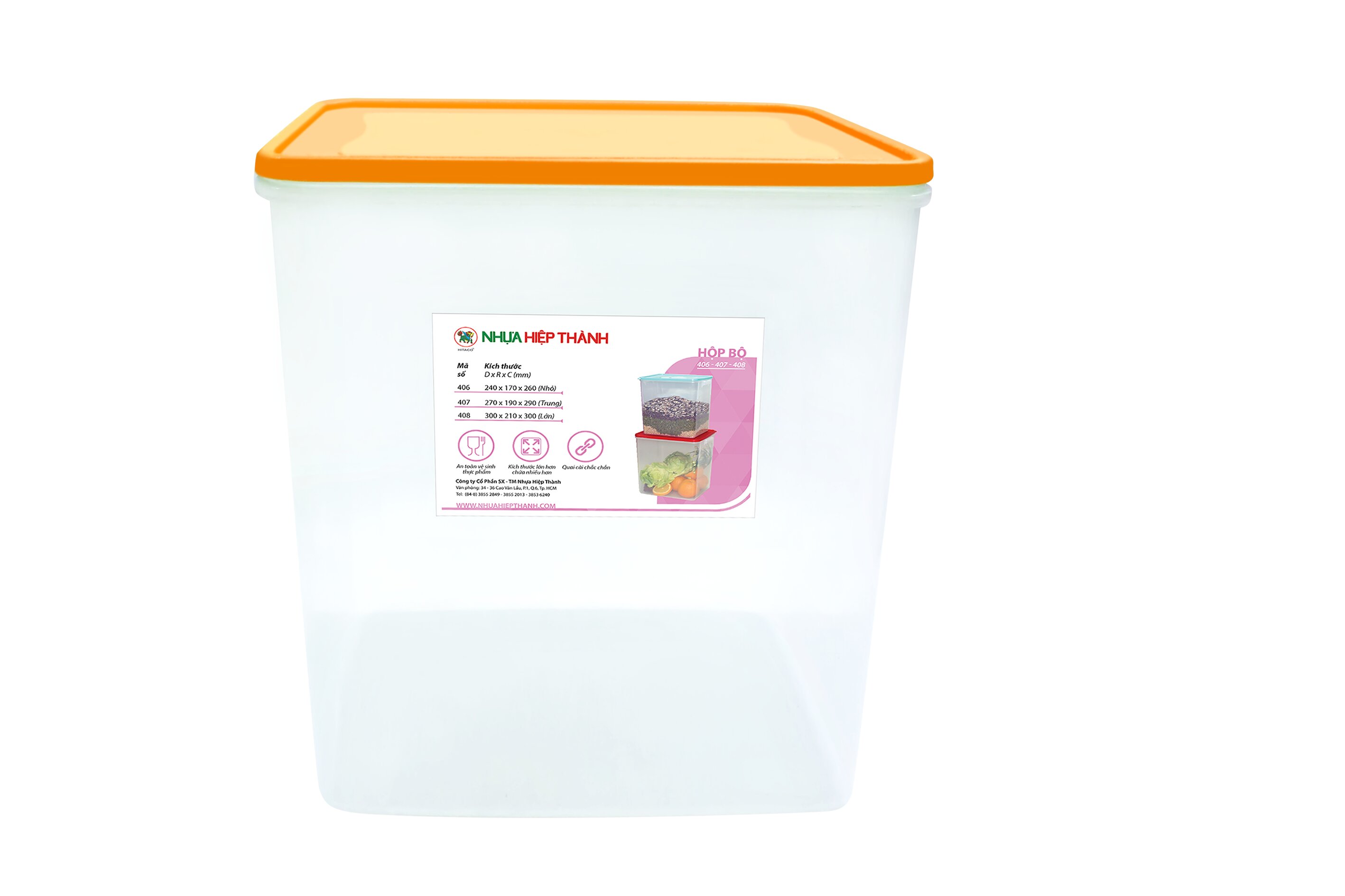 Hộp bộ ba (406-407-408) - HT