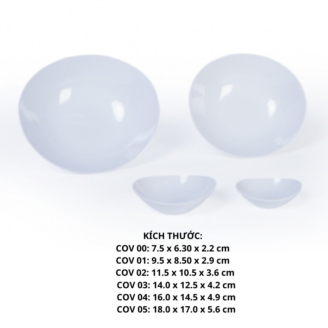 Chén Oval Cov 00 - Cov00 -FTC