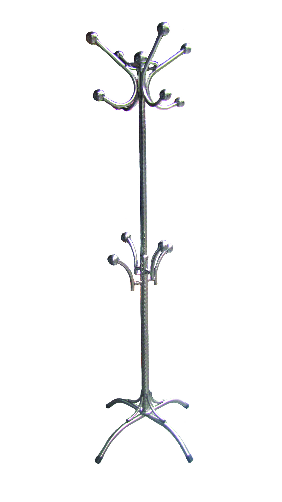 Cọc treo quần áo  inox xoắn trung
